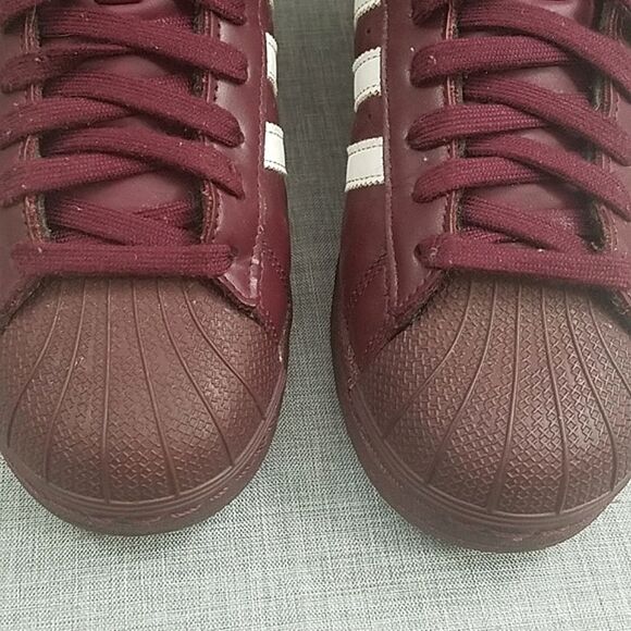 Adidas pro model basketball retro classic burgundy white B39374 sz 5.5 main image 5